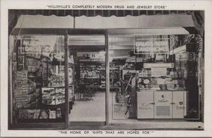 Postkarte Nuckolls Drogerie Hillsville VA JW Hope Apotheker - Bild 1 von 2