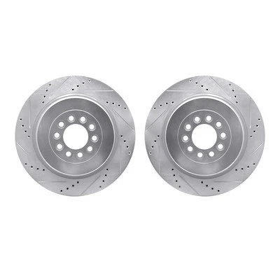 Juego de rotor de freno de disco Dynamic Friction 7002-20008 para 03-05 tipo S Super V8 XJR Foto 1 de 2