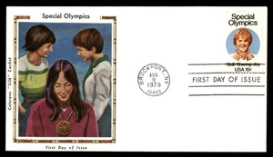 Mayfairstamps US FDC 1979 Special Olympics Athlete Medal First Day Cover aau_104 - Picture 1 of 2