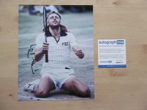 Björn Borg Wimbledon Champion signed 8x10 inch photo autograph ACOA - Picture 1 of 3