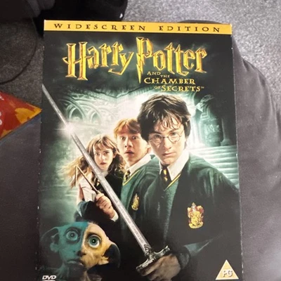 Harry Potter and the Chamber of Secrets DVD (2003) Daniel Radcliffe, Columbus - Image 1 of 2