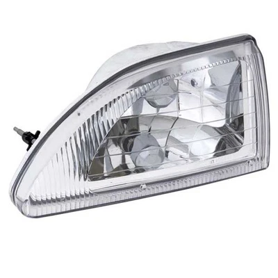 For 1994-1998 Mustang Front Left Headlight Clear Plastic F4ZZ-13008-D V Foto 1 de 4