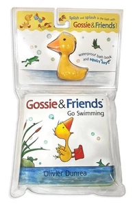 Gossie and Friends Go Swimming (Bath Book with Toy) by ,Olivier Dunrea (English) - Picture 1 of 1