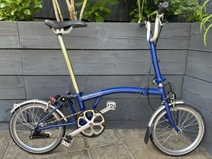 2013 Brompton M3L Faltrad C Line Equivalent in Cobalt Blue - gebraucht - Bild 1 von 22