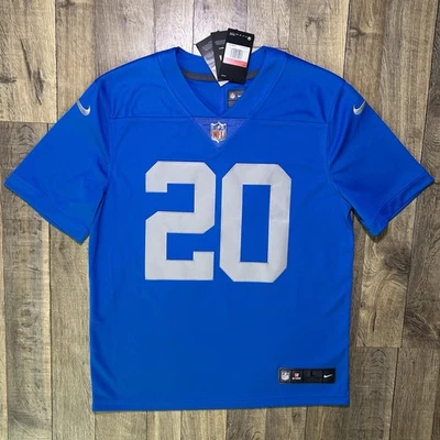 Новый с Ярлыками Detroit Lions Барри Сандерс Nike Vapor ограниченного сшитый Джерси мужчин L $150 - Изображение 1 из 4