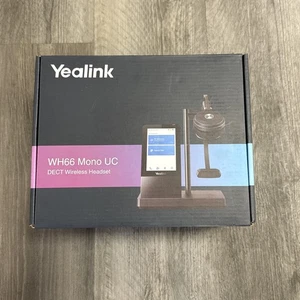 Casque sans fil Yealink WH66 Mono UC DECT WHM621 WHB660 1308007C Neuf - Photo 1/3