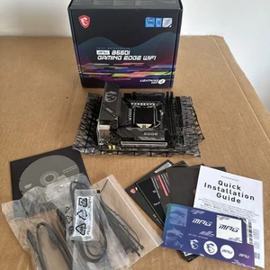 CARTE MÈRE MSI MAG B560i Gaming Edge WIFI MINI ITX - LGA 1200 - LIVRAISON AUX ÉTATS-UNIS - Photo 1/15