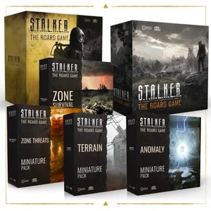S.T.A.L.K.E.R. Stalker: The Board Game - EXPLORER pledge + EXTRAS - ALL SEALED - Picture 1 of 15