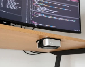 Apple Mac mini M4 Mount | Under Desk Holder | Wall Bracket | VESA 75/100mm Stand - Picture 1 of 8