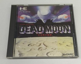 T.S.S Pc Engine Hu Card Software Dead Moon Kqi66