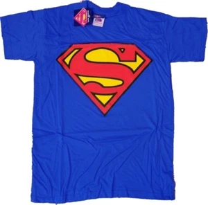 OFFICIAL OFFICIAL SUPERMAN T-SHIRT ADULT M - Picture 1 of 1
