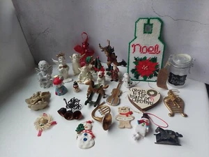 Großes Konvolut Weihnachtsschmuck, Deko, Glocken, Urlaub Vintage bis jetzt - Bild 1 von 15