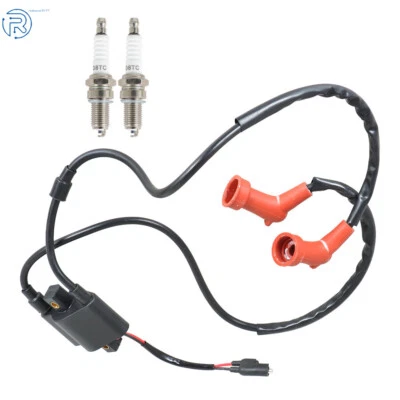 Ignition Coil Spark Plug + Cap For Polaris Sportsman 600 04-05 Sportsman MV7 05 Foto 1 de 4