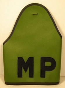 Brazalete MP Ejército de los Estados Unidos Policía Militar Latón Verde Negro Correas Autoadhesivas 1 - Imagen 1 de 9