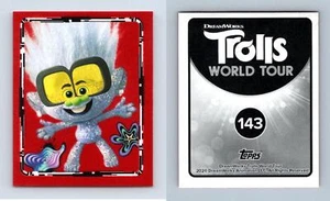 Trolls World Tour #143 Topps 2020 Furry Sticker - Picture 1 of 1