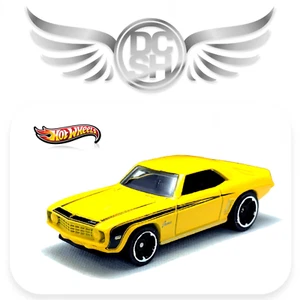 HOT WHEELS '69 COPO CAMARO YELLOW HW MUSCLE MANIA LOOSE/MINT - HARD TO FIND - Picture 1 of 3