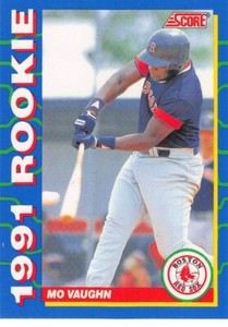 1991 Score Baseball The Rookies Mo Vaughn RC #6 NM/MT BOSTON RED SOX HIGH GRADE