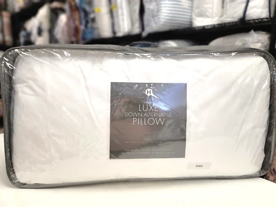 Hotel Collection Luxe Down Alternative Firm Density Hypoallergenic KING Pillow - Image 1 of 4