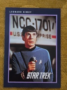 1991 Impel Star Trek Leonard Nimoy Card 265 - Bild 1 von 9