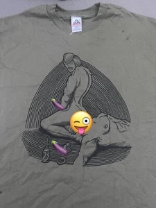 Enema Fetish T-Shirt Gay S&M Tom of Finland 2XL Pride FFisting George Quaintance - Picture 1 of 4