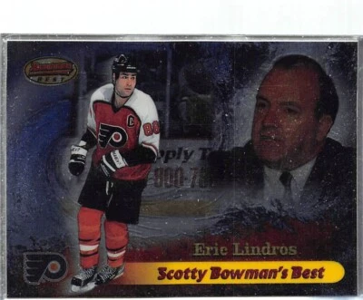 1998-99 Bowman's Best Scotty Bowman's Best #SB5 Eric Lindros  **  Flyers  ** - Image 1 of 2