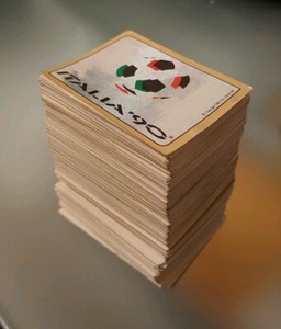 Panini 1990 90 Italia Italy WC WM World Cup 448 Complete Sticker Set Original