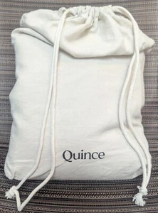 Quince European 100% Linen Duvet Cover 3PC Set SAND Full/Queen -NEW- - Picture 1 of 7