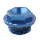 Cnc Oil Filler Cap Plug Fit Yamaha Yz 80 85 125 Wr250f Wr450f Yf450f Yz250f Blue