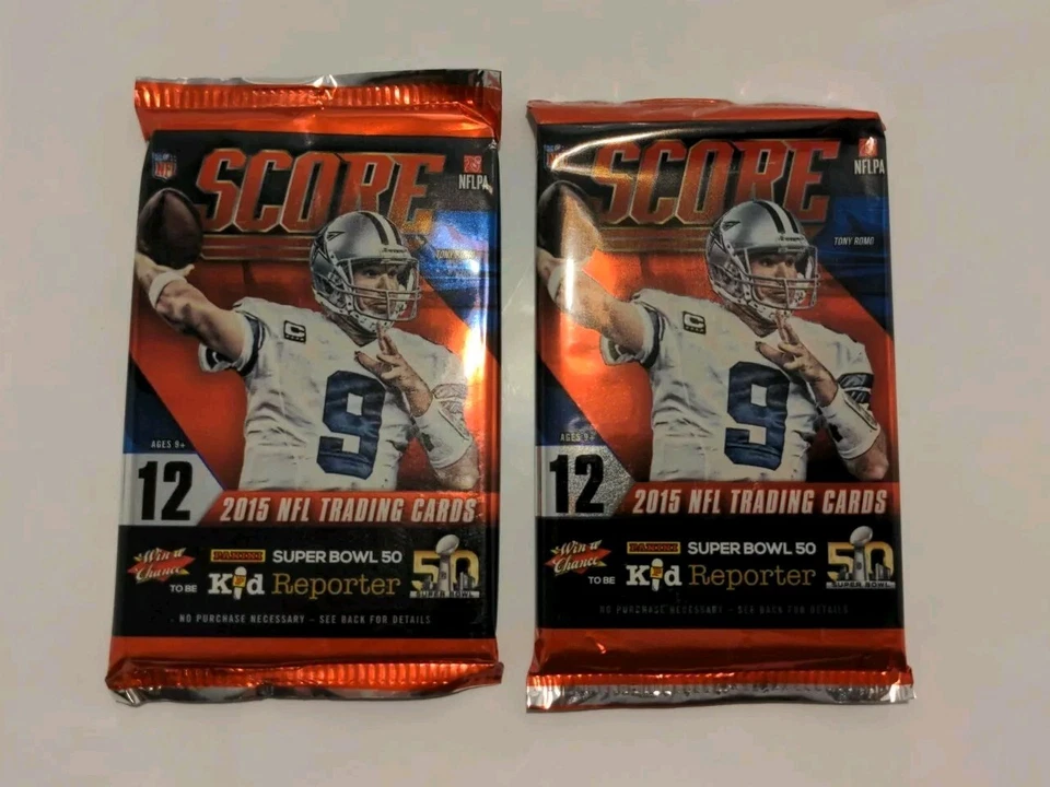 2015 Score NFL Football Factory Sealed! 🔥🏈 Great Deal! 2 packs! - Image 1 of 2