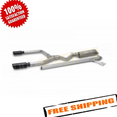 Gibson 614002B Black Elite Dual Split Exhaust for 2017-2020 Honda Ridgeline 3.5L - Image 1 of 4