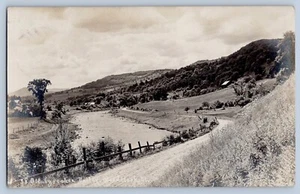 Woodstock Vermont VT Ottauquechee Valley River vera foto cartolina RPPC 1908 - Foto 1 di 2