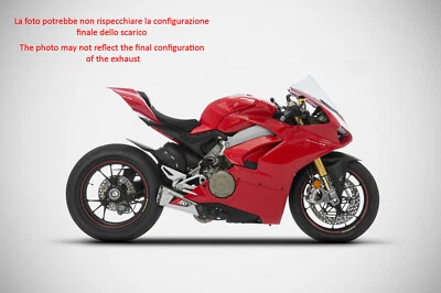COMPENSADOR DE ZARZAS DE DOBLE ESCAPE COMPLETO TITANIO CARRERAS DUCATI PANIGALE V4 2018-19 Foto 1 de 4