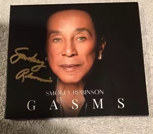 SIGNIERT Smokey Robinson Gasms CD NEU + BILD - Bild 1 von 1