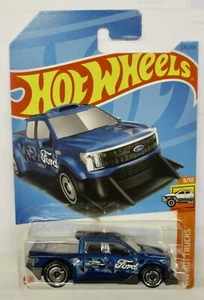 2023 HOT WHEELS * Q CASE * FORD F-150 LIGHTNING CUSTOM BLUE HW HOT TRUCKS 9/10 - Picture 1 of 1