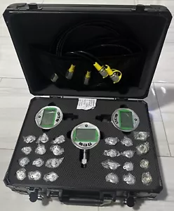 16/70Mpa Digital Hydraulic Pressure Gauge Test Kit for CAT Komatsu Case New - Picture 1 of 4