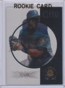 ALEX RODRIGUEZ Clear Shots RARA ROOKIE CARD M's Insert RC New York Yankees AROD! - Foto 1 di 2