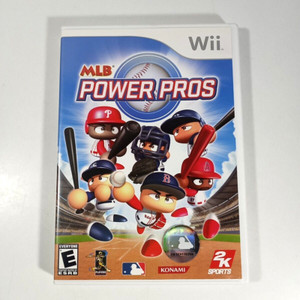 MLB Power Pros (Nintendo Wii, 2007) Complete Tested