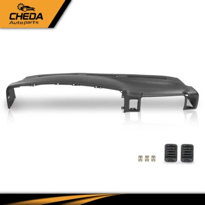 Cubierta de tablero moldeada gris apta para Chevy Silverado Sierra 1999-2006 tablero Foto 1 de 4
