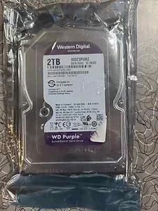 WD Purple 2TB Internal Hard Drive Surveillance HDD 3.5" SATA III 256MB WD23PURZ - Picture 1 of 1