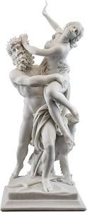 Museum-Quality Bernini Replica: 14-Inch Greek God Pluto & Proserpina Statue - Picture 1 of 9