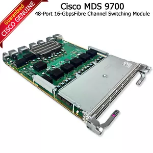 Cisco MDS 9700 48-Ports 16GbE Fiber Channel SFP+ Switching Module DS-X9448-768K9 - Picture 1 of 10