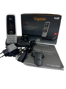 Gigaset C430A Telefon C430 C430H Ladestation Anrufbeantworter OVP NEUE AKKUS - Bild 1 von 5