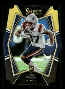 Tre Nixon 2021 Panini Select #199 Black and Gold Prizm Die Cut - Picture 1 of 2