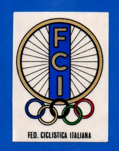 FIGURINA PANINI CAMPIONI DELLO SPORT 1966/67 LOGO SIMBOLO FCI CON VELINA NEW - Imagen 1 de 2