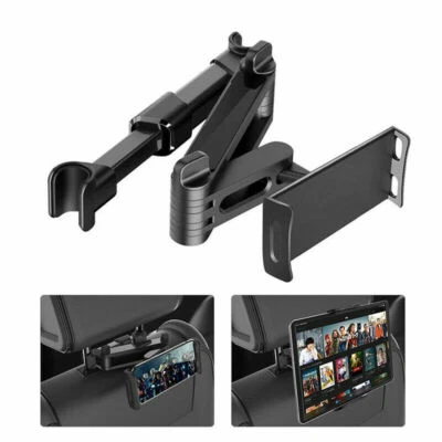 Extension Back Headrest Mount Universal Holder Car Seat Mobile Tablet 360 Rotate - image 1 of 4