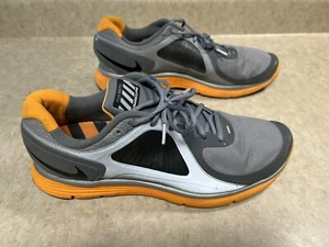 Scarpe da corsa Nike Lunar Eclipse+ H20 Repel 415319-012 grigio/arancione M 14 Flywire - Foto 1 di 9