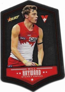 2018 Footy Stars Diecut (DC122) Will HAYWARD Sydney