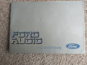 Genuine Original 1986 Ford Audio Guide Escort Orion Sierra Fiesta Granada - Picture 1 of 13