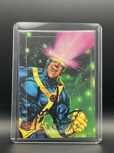 Cyclops X-Men 1992 Marvel Masterpieces 💎 🔥 Signed by JOE JUSKO 💎 🔥 Skybox - Picture 1 of 2