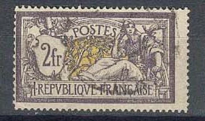 France Sc 50 and 50a Sc 50 FRAMELINE AT BOTTOM BROKEN  See DESCRIPTION SCAN     - Image 1 of 4